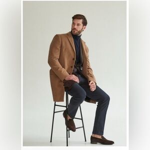 Banana Republic Moleskin Topcoat – Size Large